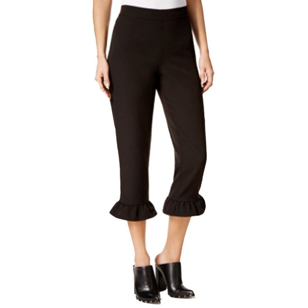 Shift Juniors Ruffled Cropped Pants - Picture 3 of 3